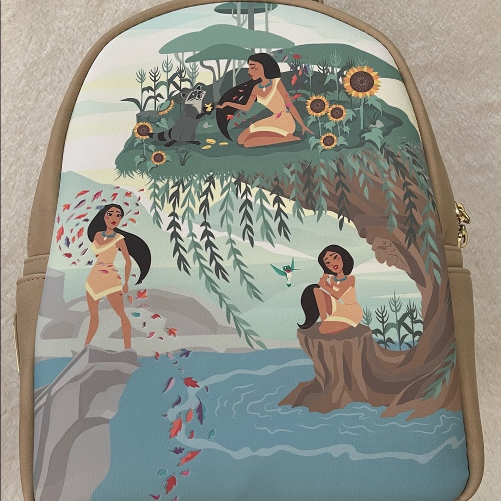 Disney Loungefly Pocahontas Mini Backpack